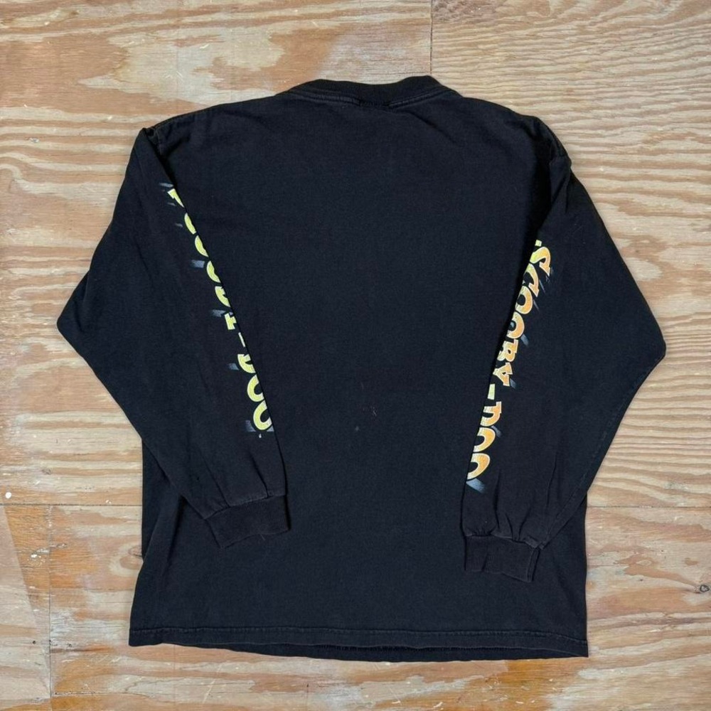 vintage 2000s scooby doo‎ stick and move football graphic long sleeve tee - Picture 2 of 7